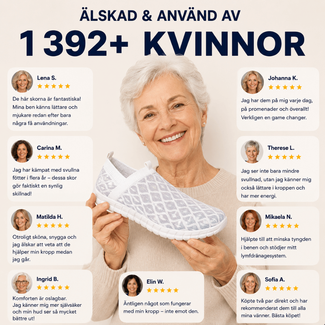 Nordiska Steg - Skor med bred tåbox för bekväma steg hela dagen