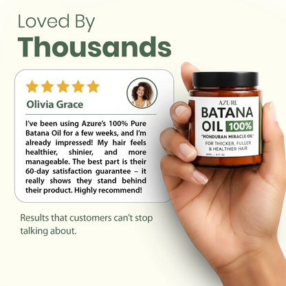 Fuller, smoother, glossier hair in one week with batana oil