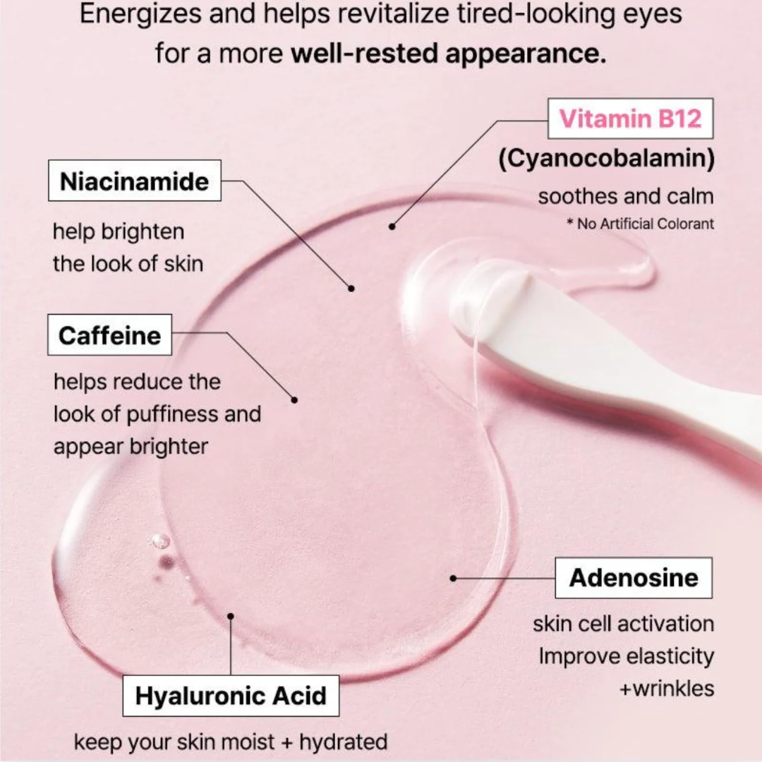 Brighter eyes in 10 minutes with cooling collagen patches
