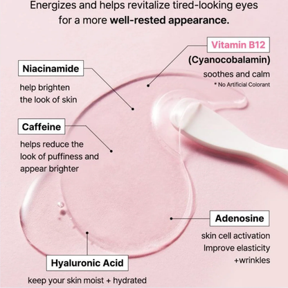 Brighter eyes in 10 minutes with cooling collagen patches