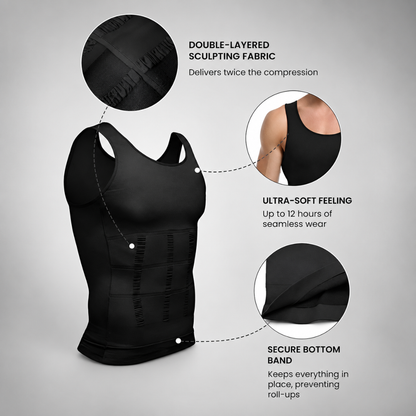 Hide The Dad Bod In Seconds with Double Compression Technology